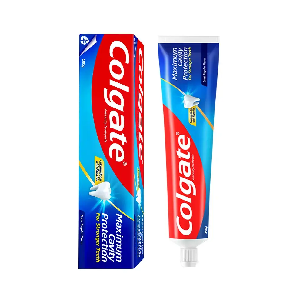 [고불소] 콜게이트 맥시멈 캐비티 프로텍션 레귤러 치약 100g